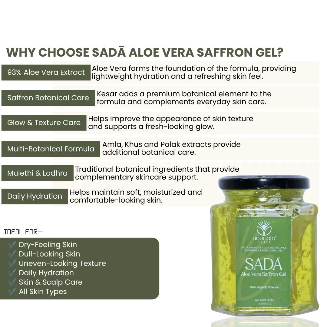 Neonata Belle Sada Aloe Vera Saffron Gel