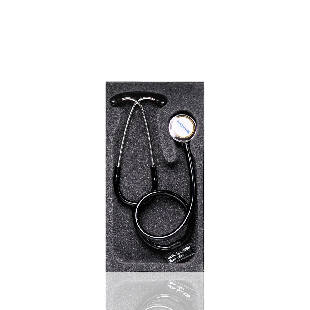SMARTCARE Stethoscope Micro Black | Atomic Pharmacy