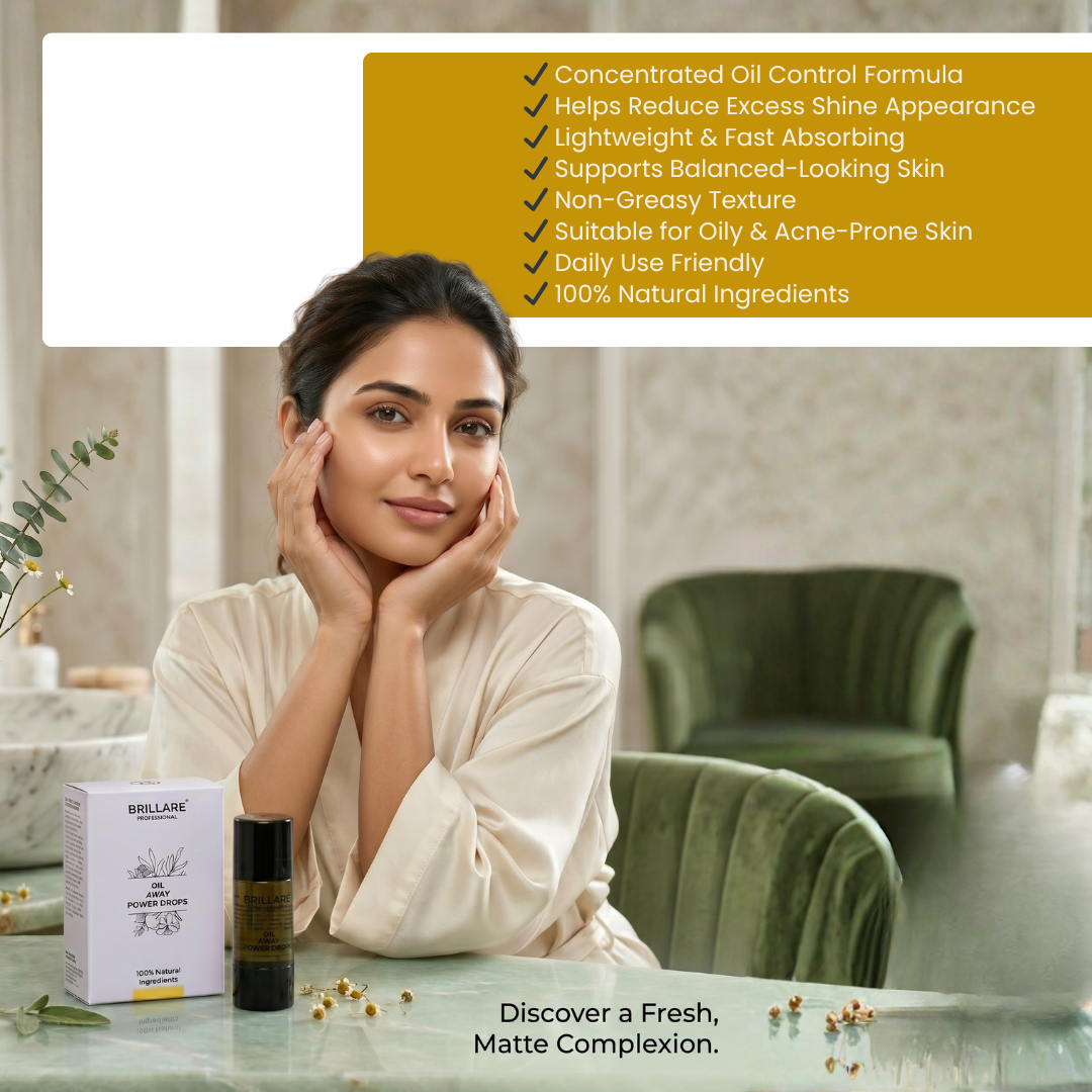 Brillare Professional Oil Away Power Drops (15ml)
