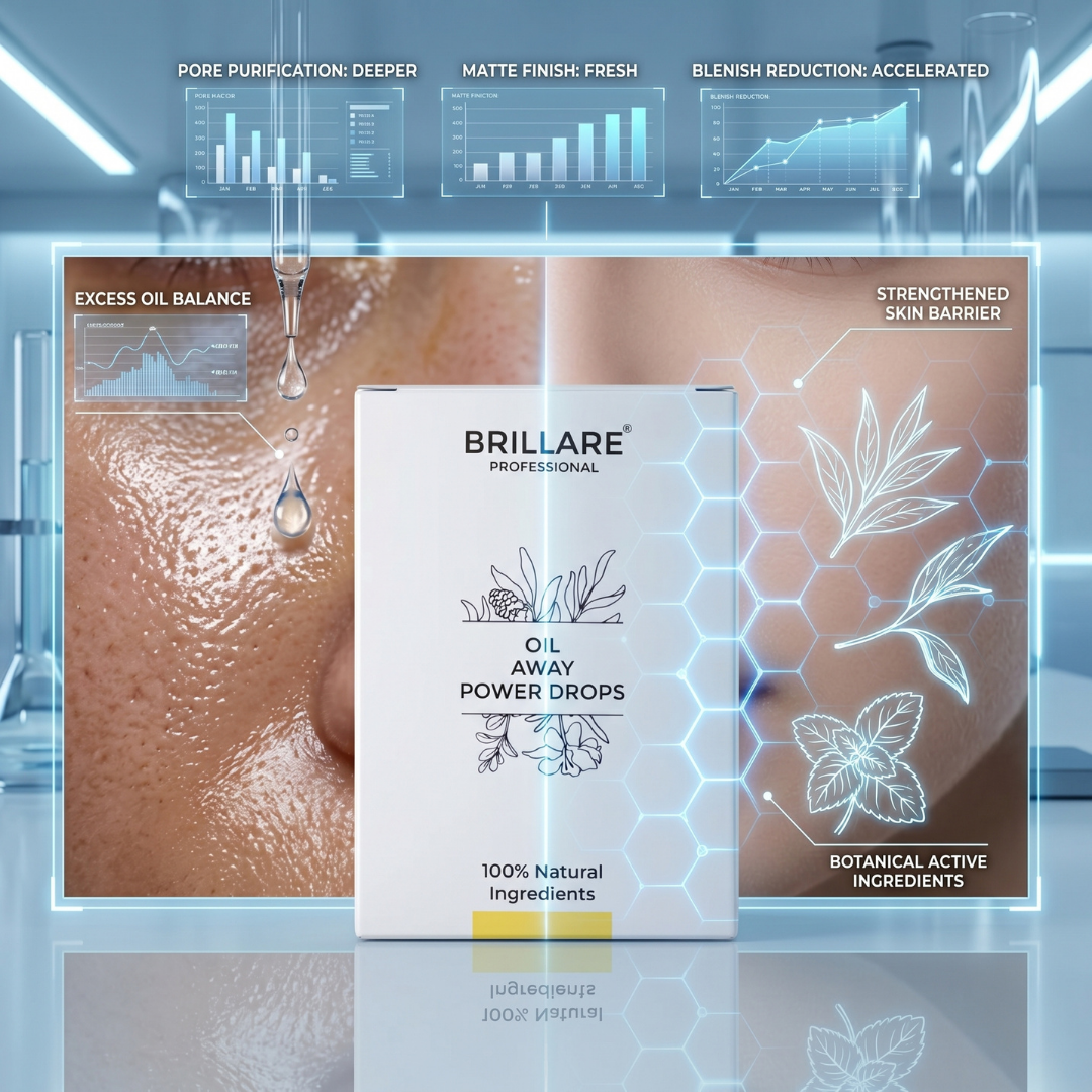 Brillare Professional Oil Away Power Drops (15ml)