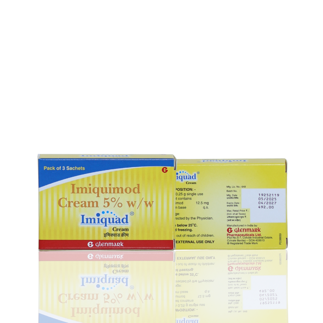 Imiquad Cream Sachet 3x0.25 gm