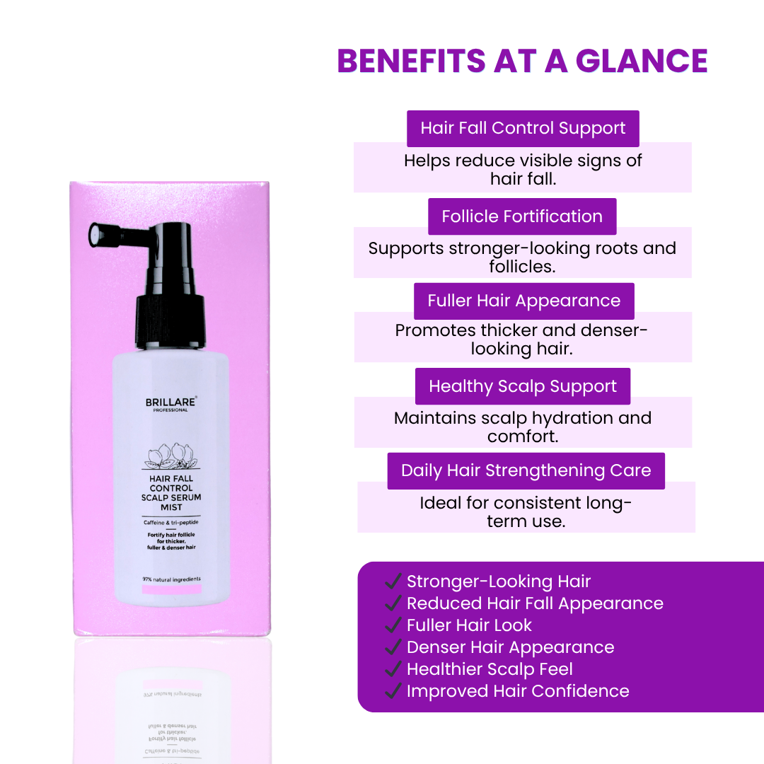 Brillare Professional Hairfall Control Scalp Serum Mist (50ml)