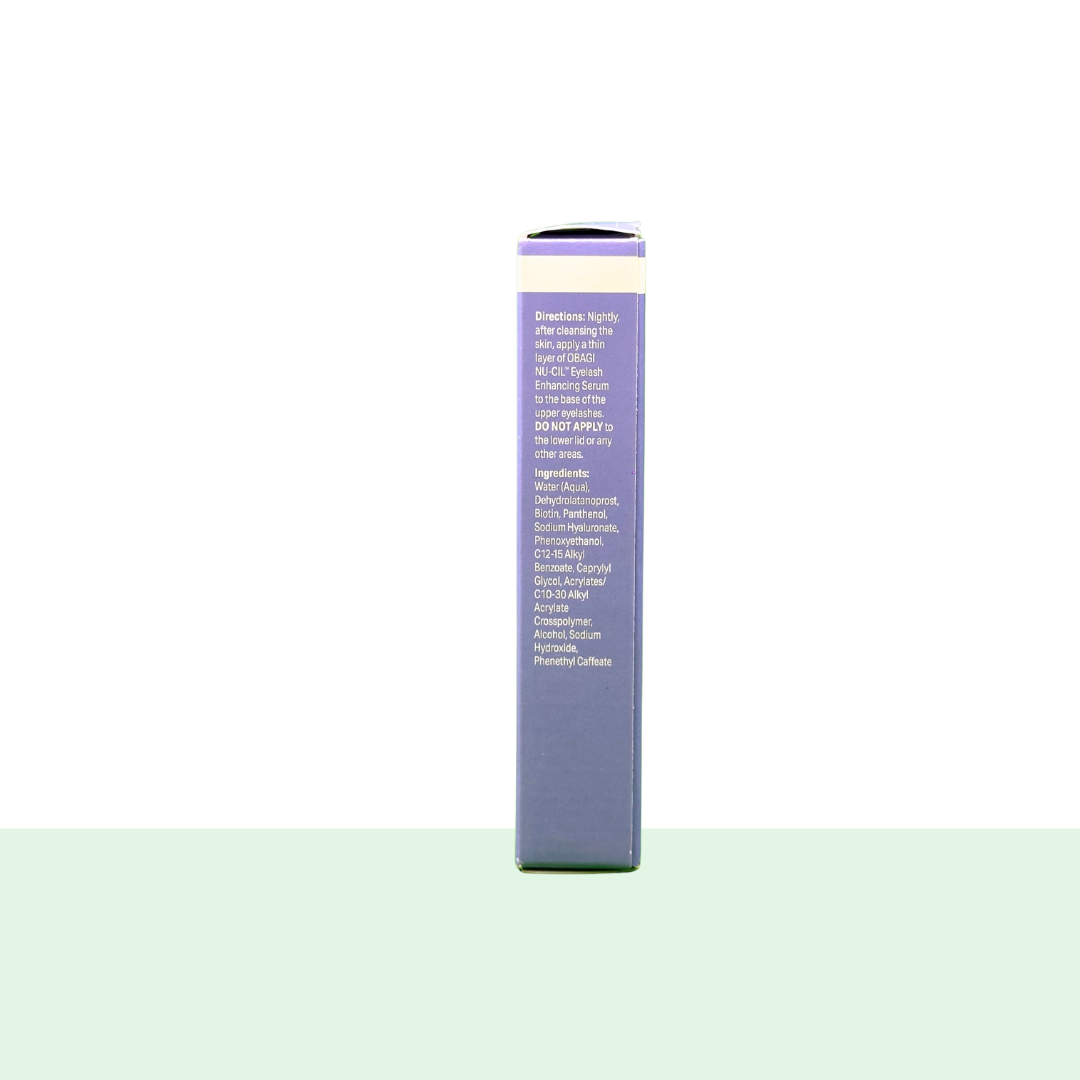 Obagi Nu-Cil Eyelash Enhancing Serum - Nourishing Lash Serum with Biotin for Thicker & More Defined-Looking Lashes - 0.1 oz