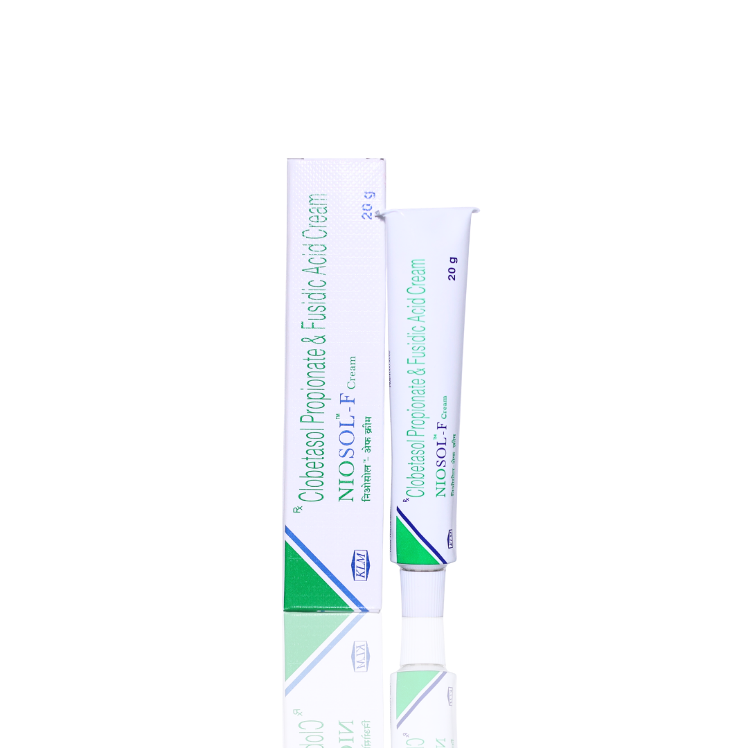 NIOSOL-F (Clobetasol Propionate & Fusidic Acid Cream)