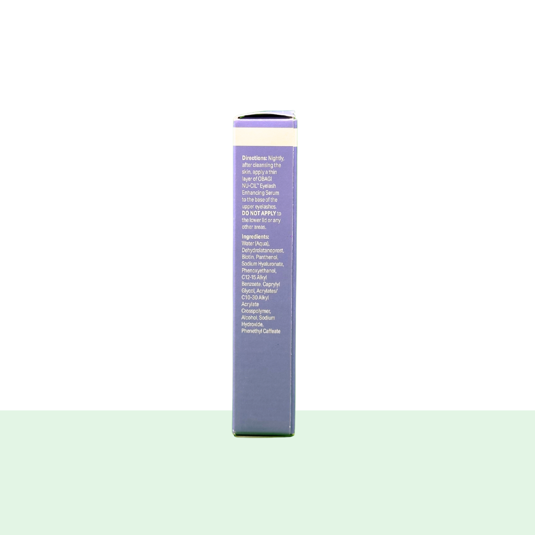 Obagi Nu-Cil Eyelash Enhancing Serum - Nourishing Lash Serum with Biotin for Thicker & More Defined-Looking Lashes - 0.1 oz