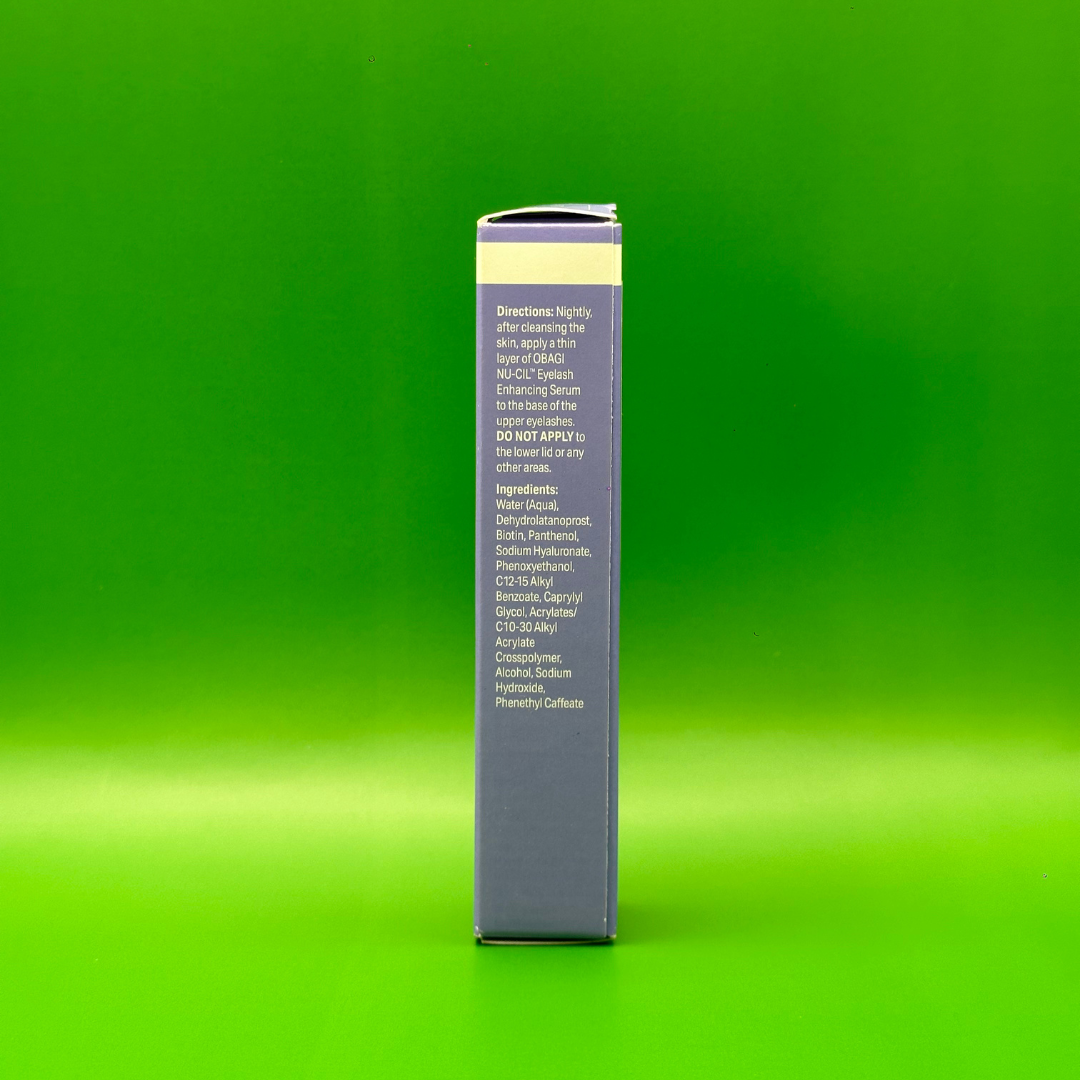 Obagi Nu-Cil Eyelash Enhancing Serum - Nourishing Lash Serum with Biotin for Thicker & More Defined-Looking Lashes - 0.1 oz