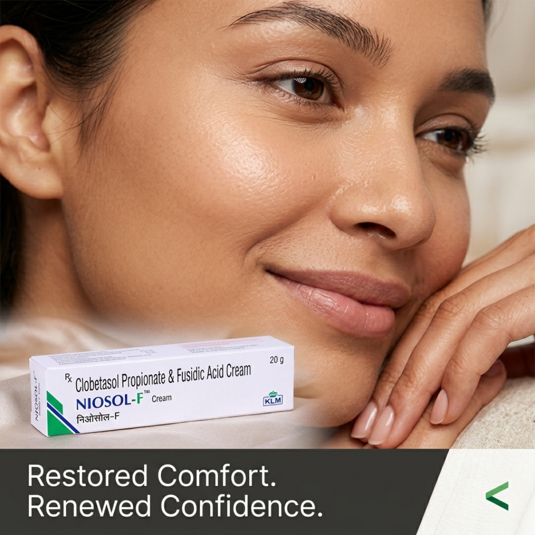 NIOSOL-F (Clobetasol Propionate & Fusidic Acid Cream)
