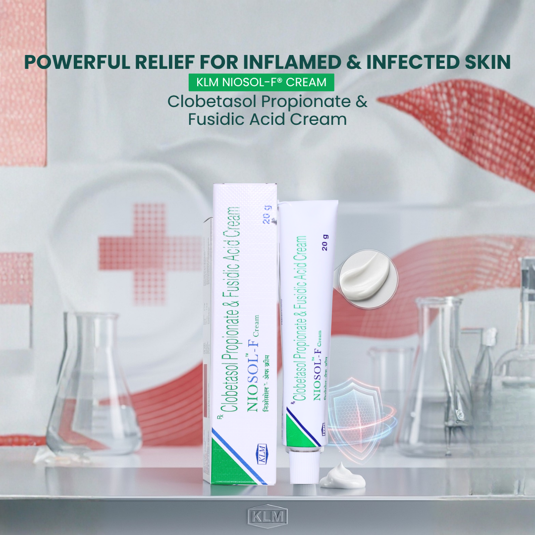NIOSOL-F (Clobetasol Propionate & Fusidic Acid Cream)