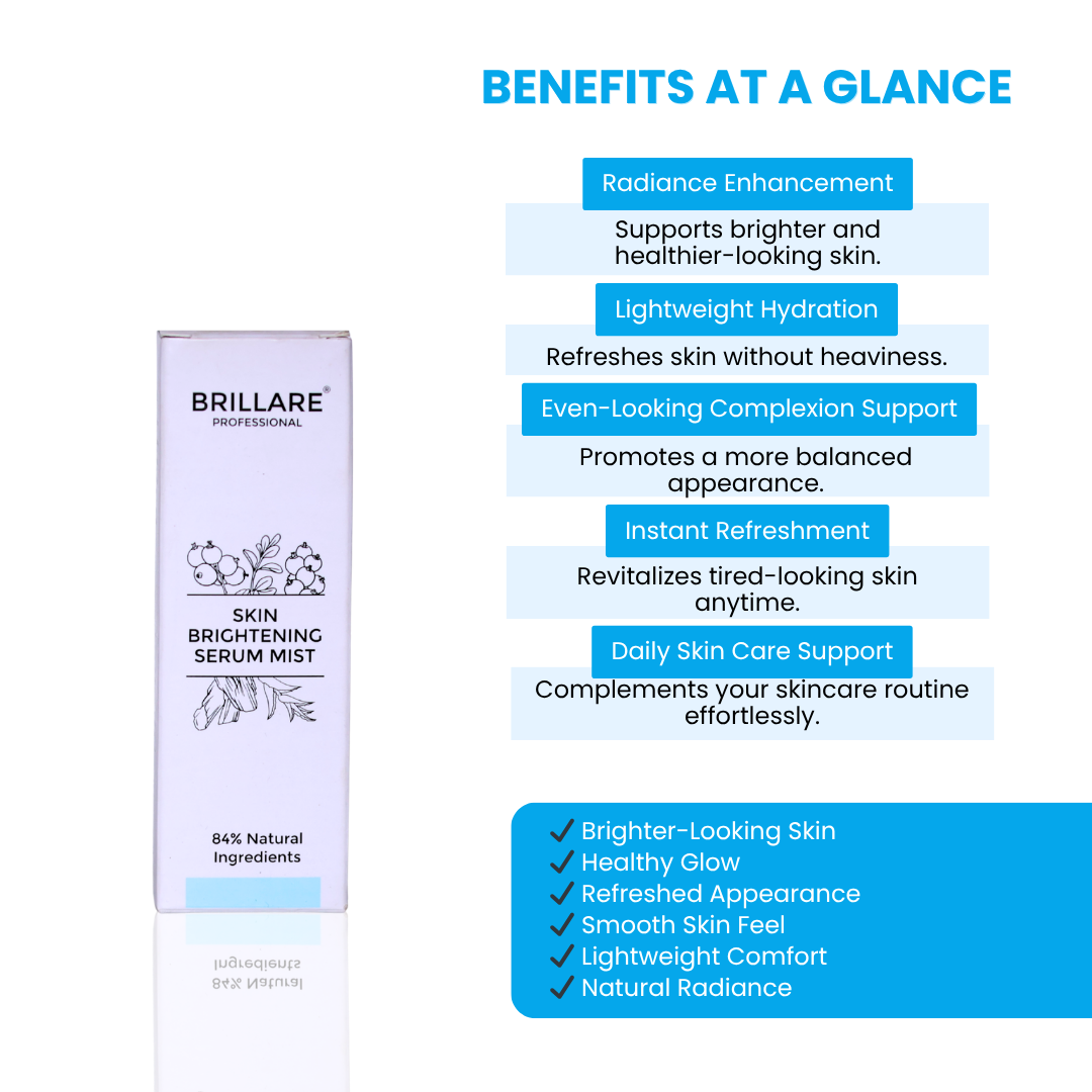 Brillare Professional Skin Brightening Serum Mist (50ml)