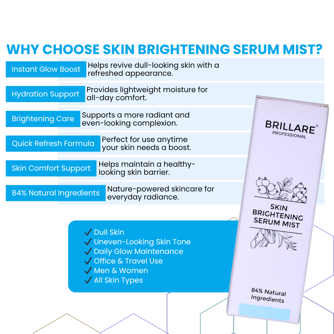 Brillare Professional Skin Brightening Serum Mist (50ml)