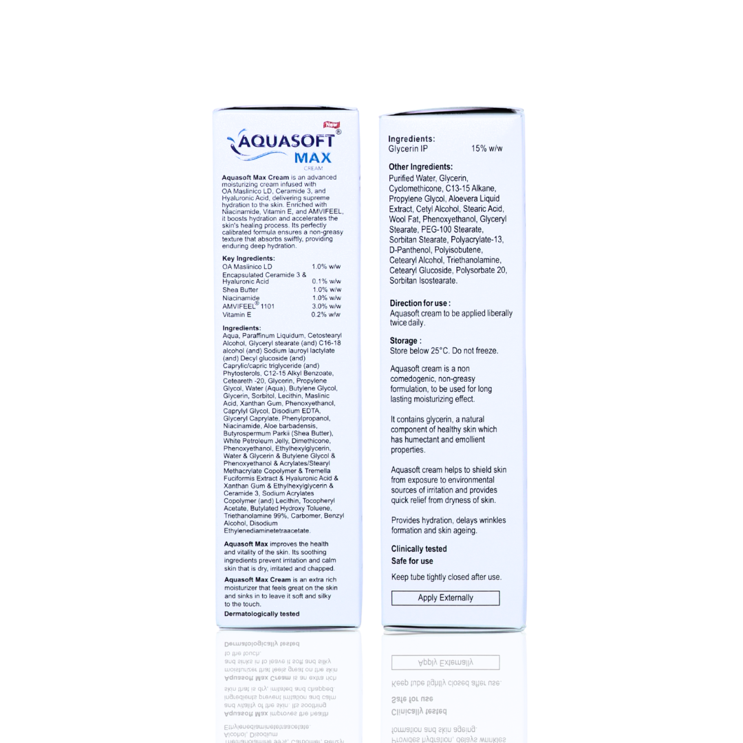 Aquasoft Max intense Moisturising Cream
