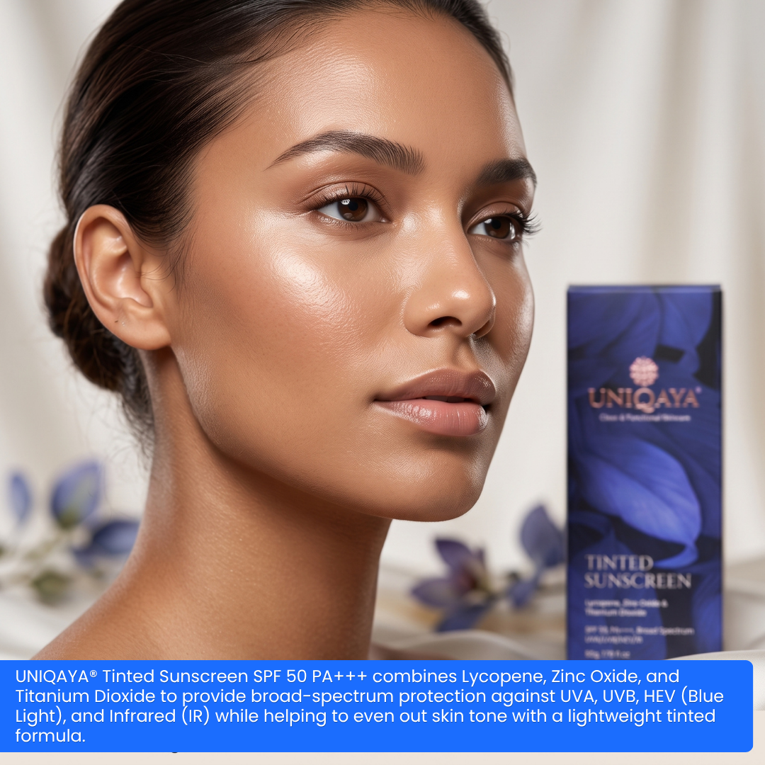 Uniqaya Tinted Sunscreen SPF 50 PA+++