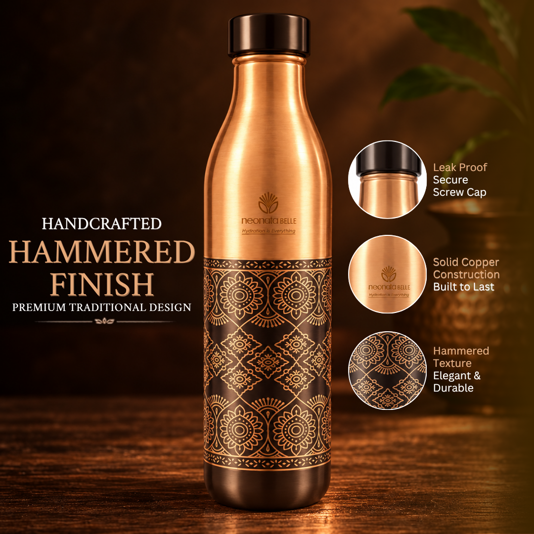 Neonata Belle Copper Bottle – 1 Litre