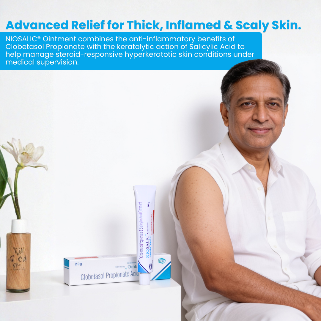 NIOSALIC (Clobetasol Propionate & Salicylic Acid Ointment)