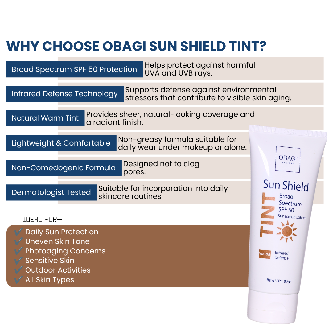 Sun Shield Tint Broad Spectrum SPF 50 Sunscreen Lotion