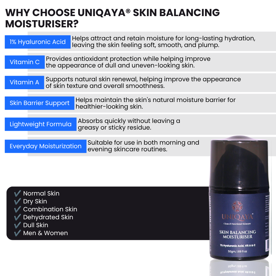 Uniqaya Skin Balancing Moisturiser