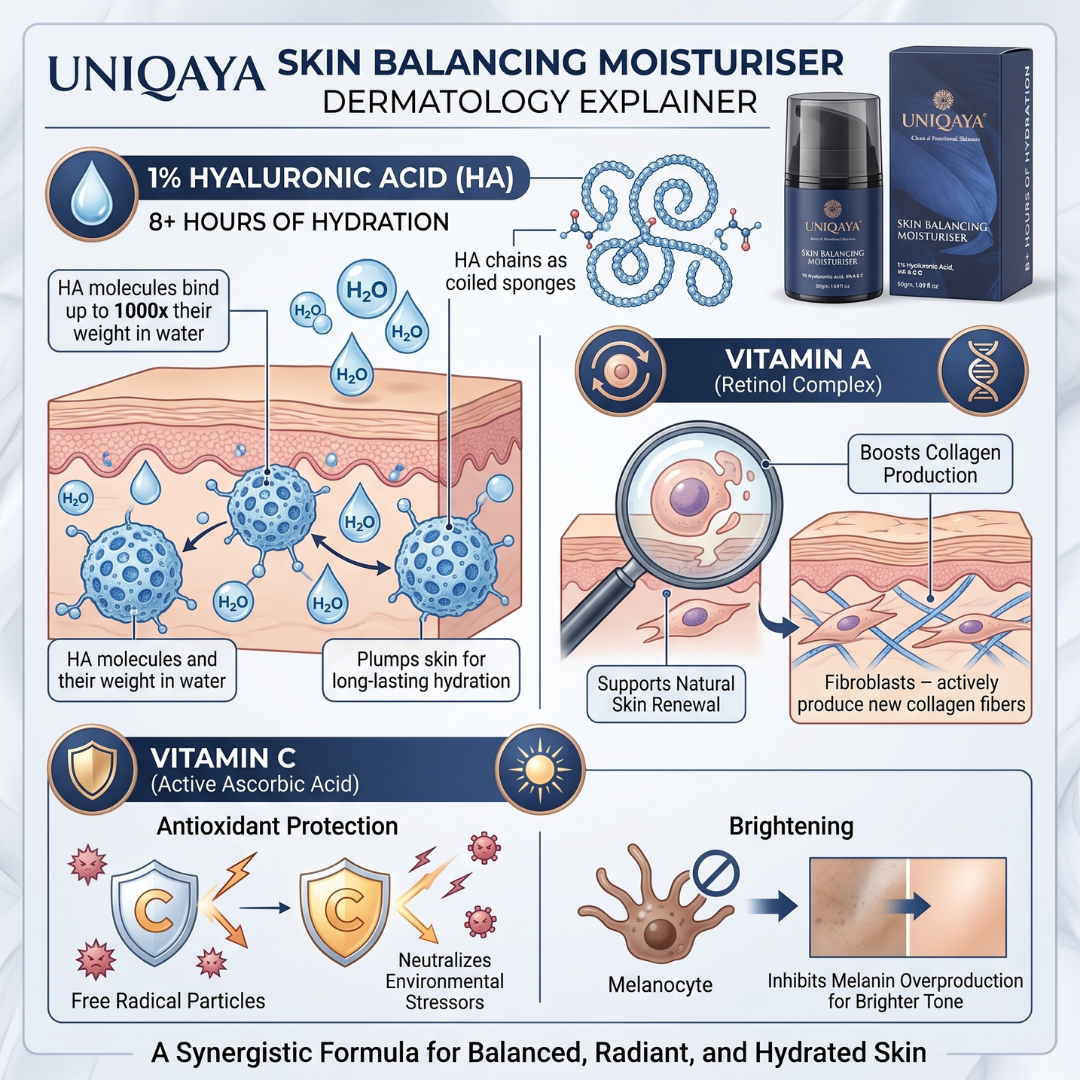 Uniqaya Skin Balancing Moisturiser