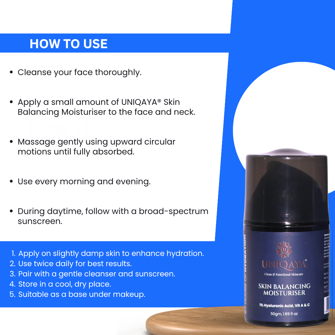 Uniqaya Skin Balancing Moisturiser
