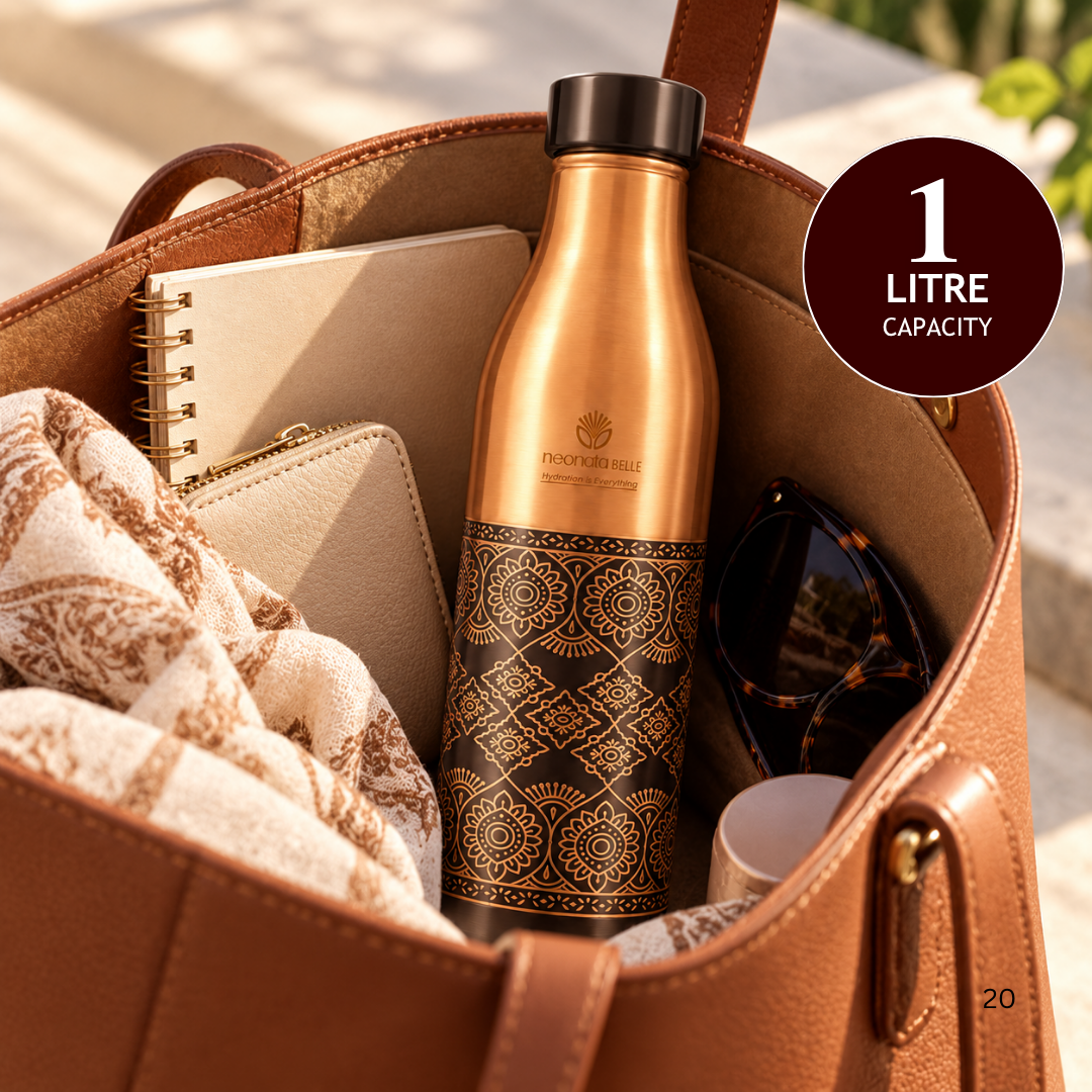 Neonata Belle Copper Bottle – 1 Litre