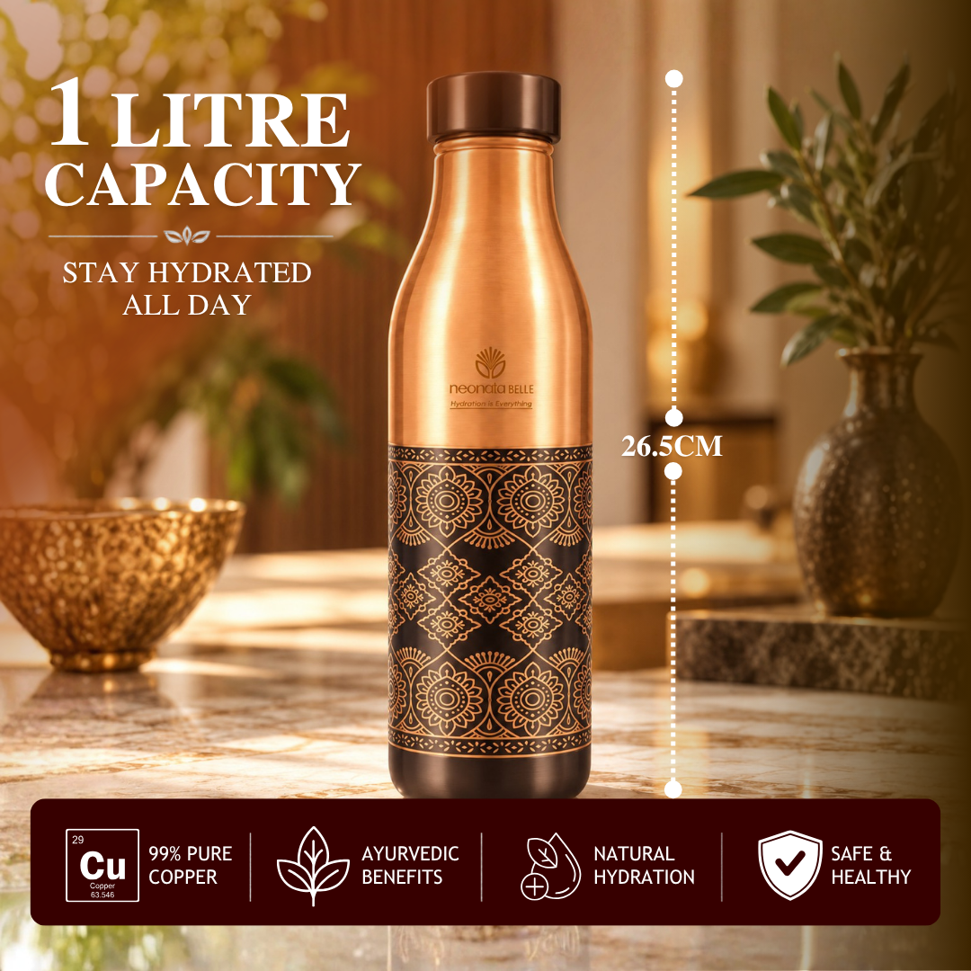 Neonata Belle Copper Bottle – 1 Litre