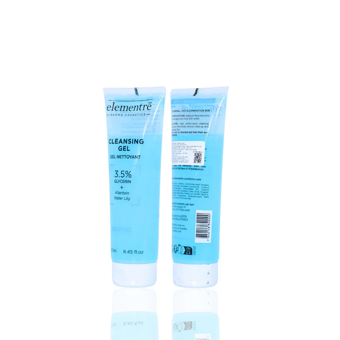 Elementre cleansing gel 3.5% glycerin 250ml