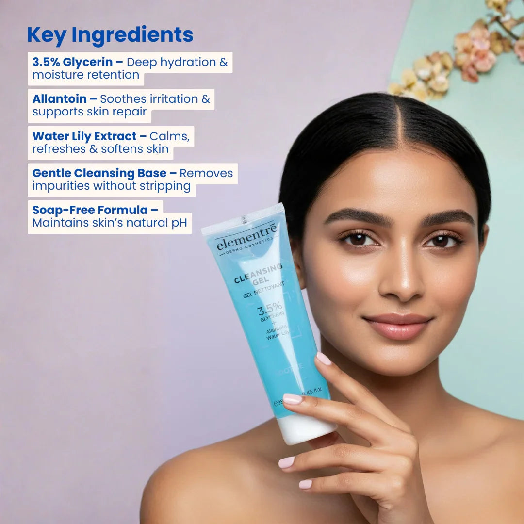 Elementre cleansing gel 3.5% glycerin 250ml
