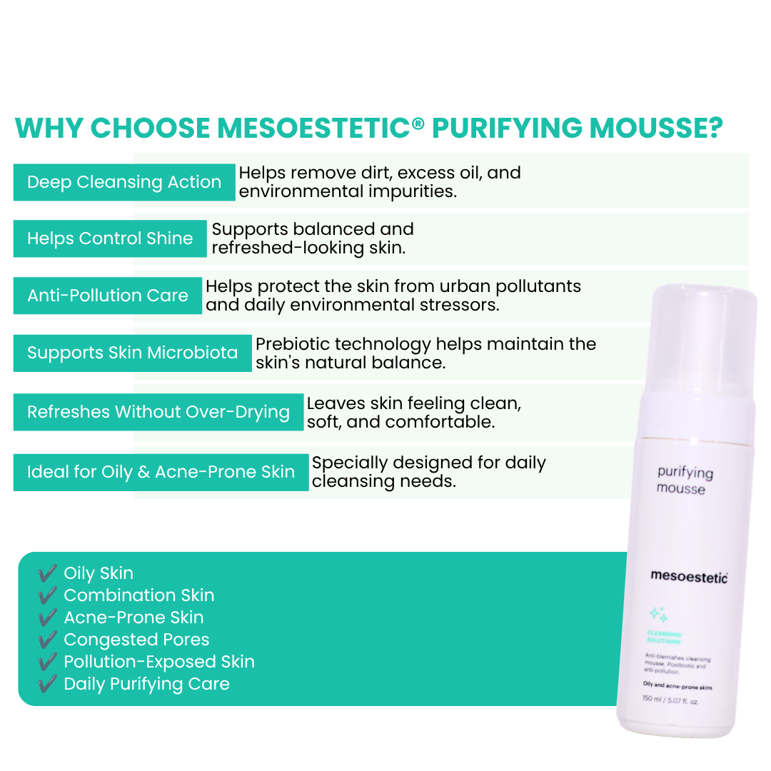 Mesoestetic Anti-Blemishes Purifying Cleansing Mousse