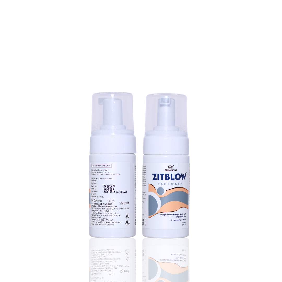 Mankind ZITBLOW Face Wash