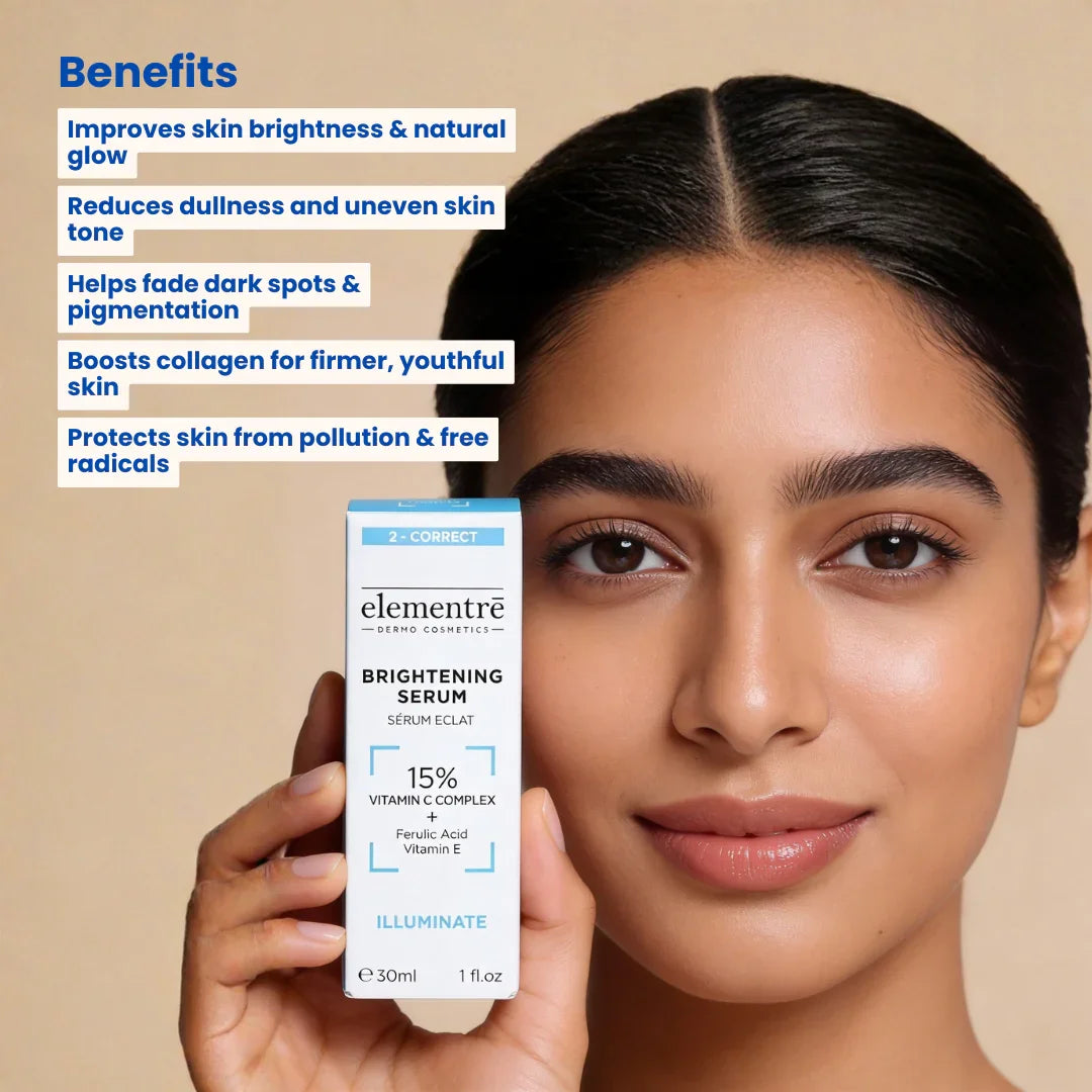 Elementre brightening serum 15% vitamin c complex 30ml