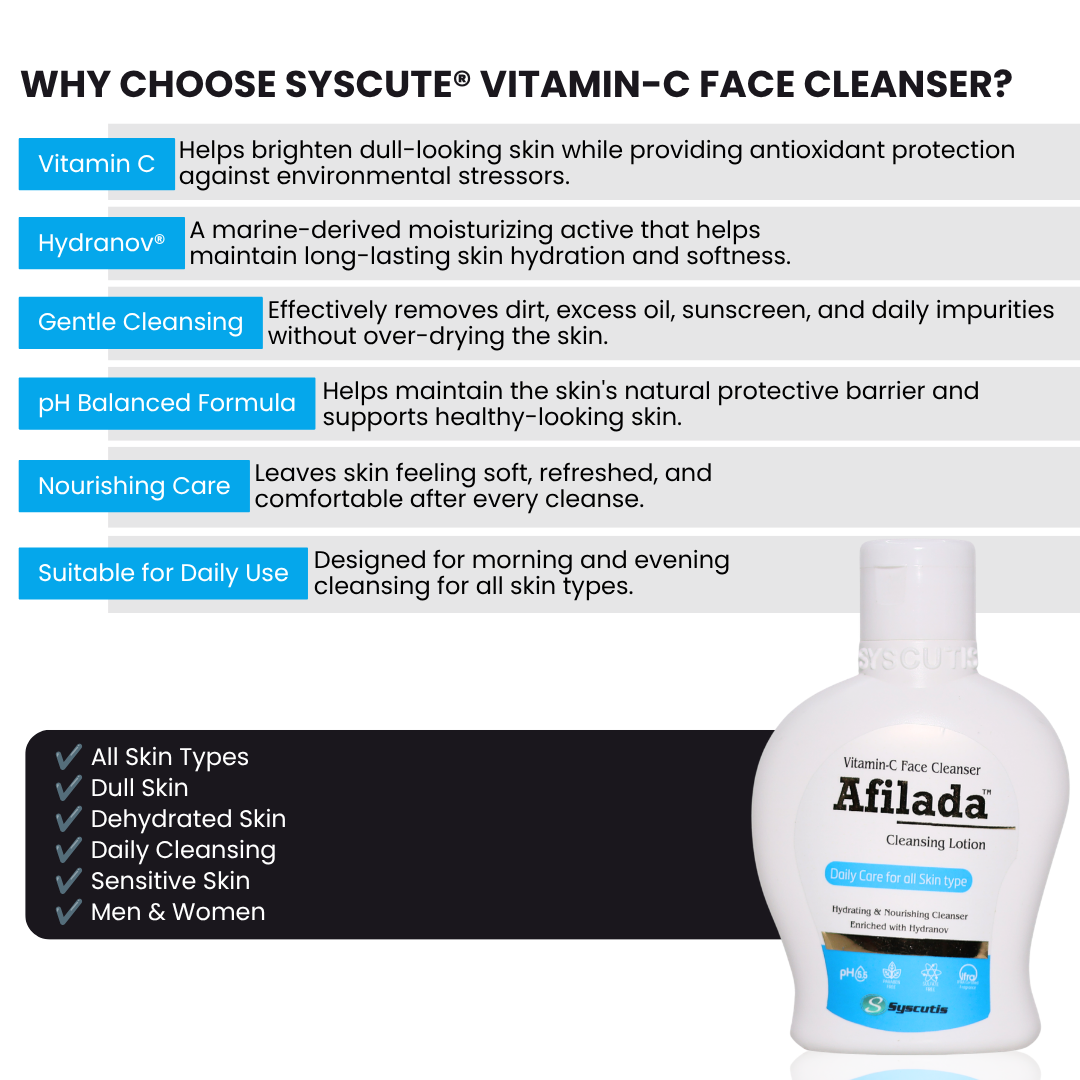 Afilada Vitamin-C Face Cleansing Lotion