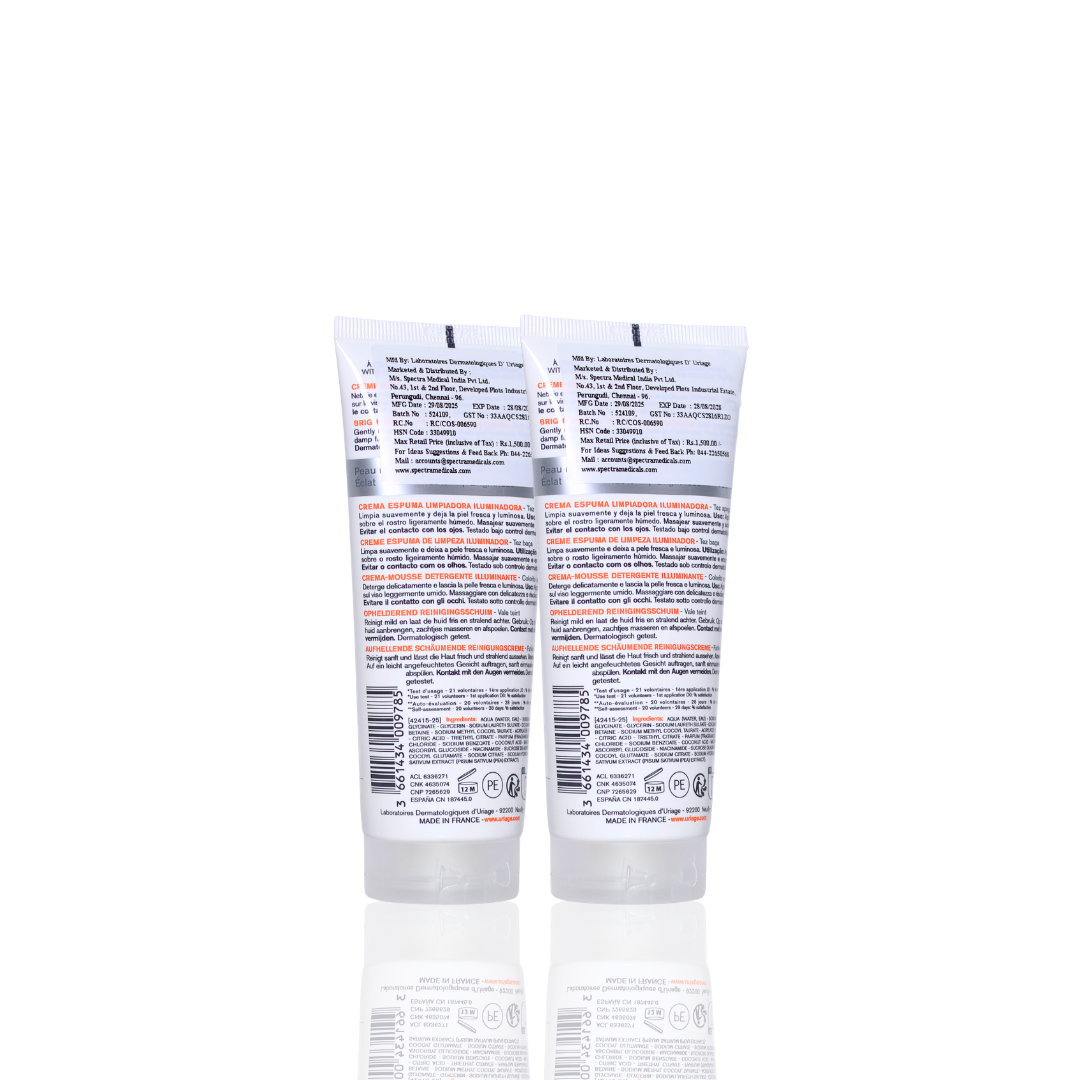 Uriage Dépiderm Vitamin C Brightening Cleansing Foaming Cream