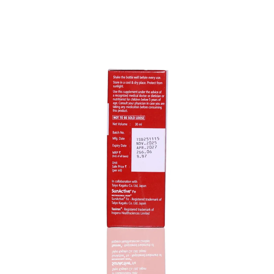 TASIRON DROPS ADDED ORANGE FLAVOUR Suspension 150ml