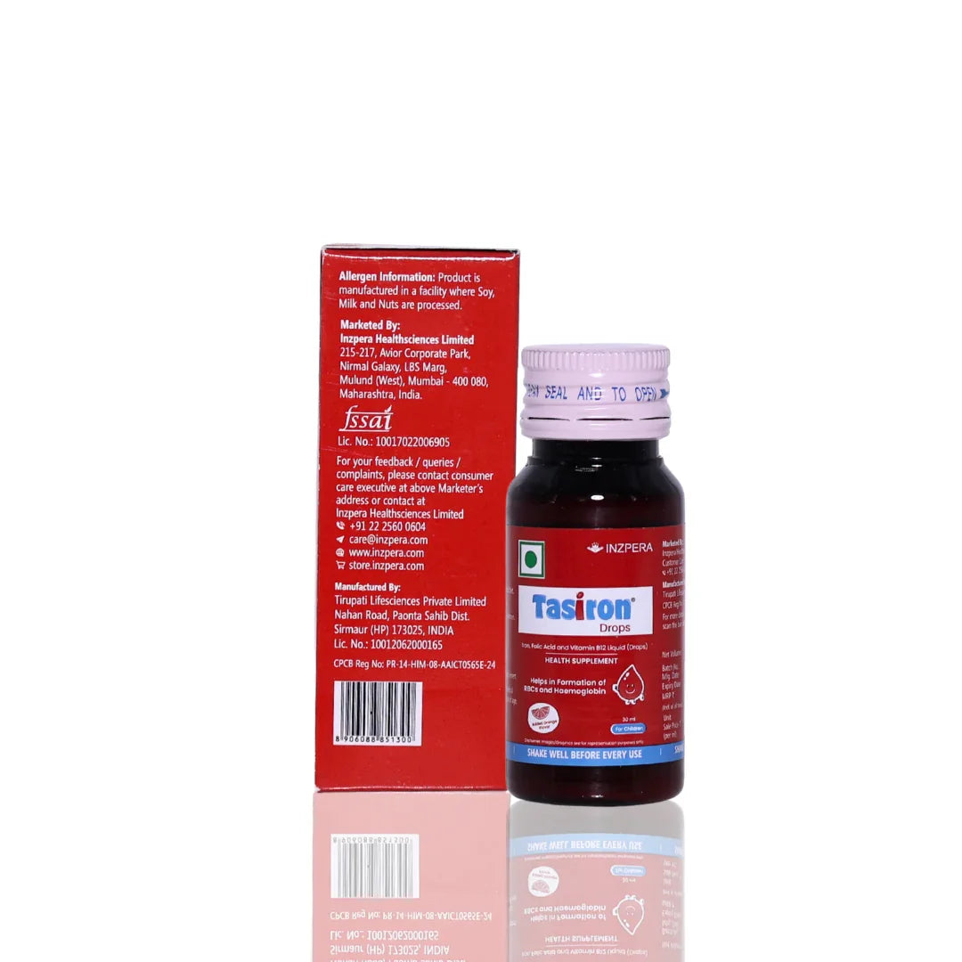 TASIRON DROPS ADDED ORANGE FLAVOUR Suspension 150ml
