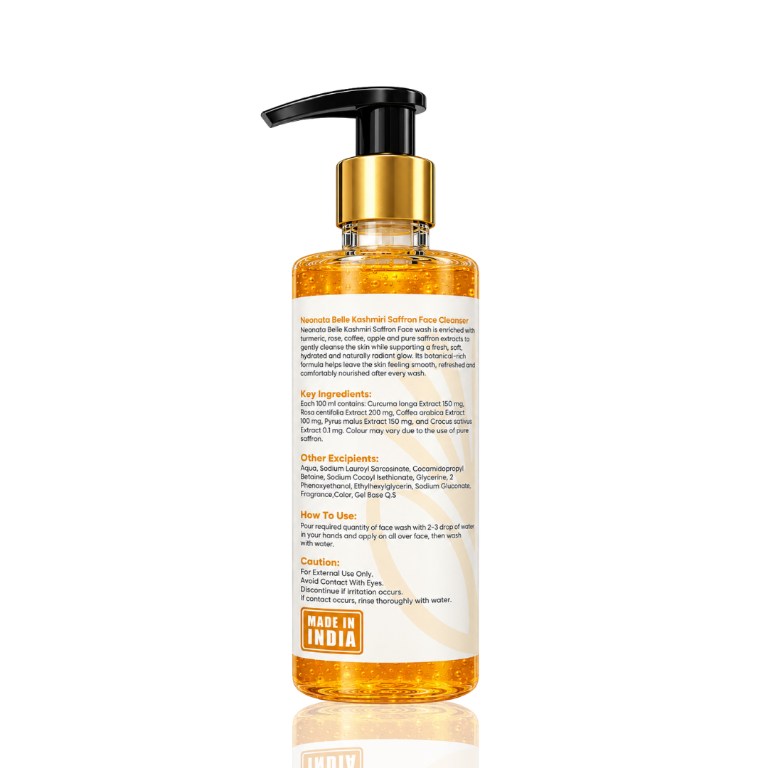 Neonata Belle Sada Saffron Glow Face Cleanser
