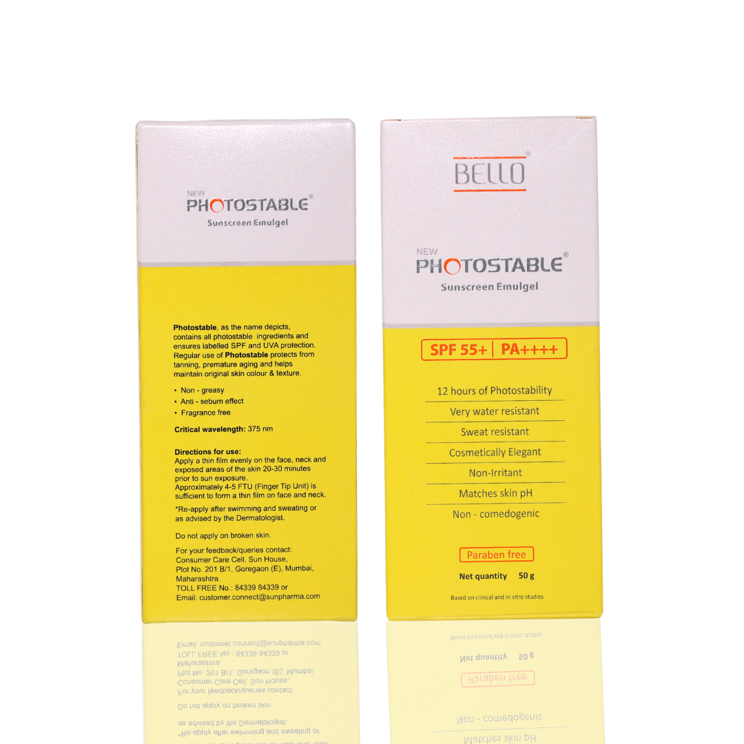 BELLO® PHOTOSTABLE® Sunscreen Emulgel