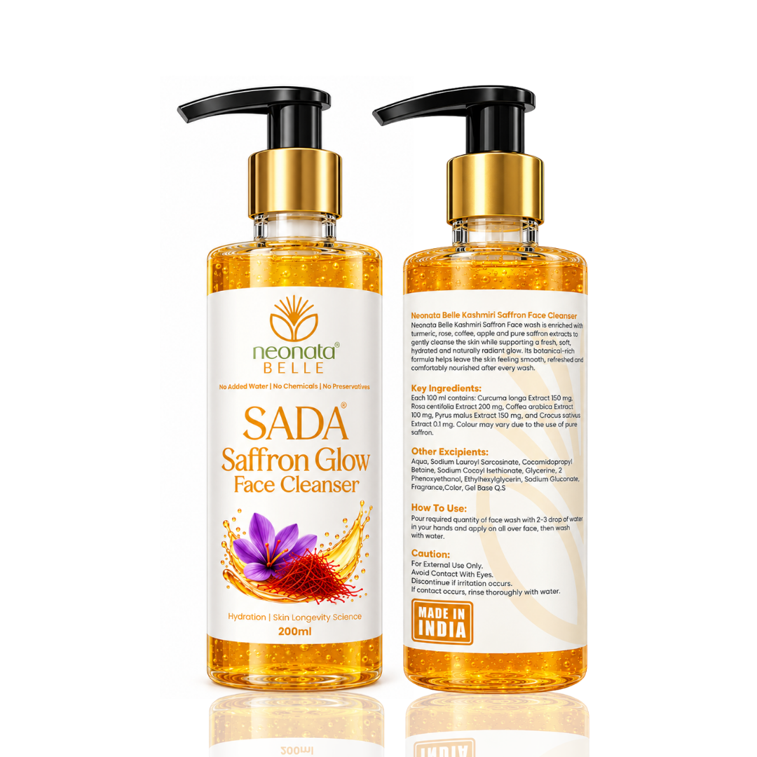 Neonata Belle Sada Saffron Glow Face Cleanser