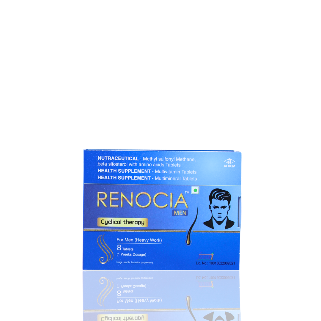 Renocia Men's Hair Cyclical Therapy Nutraceutical Tablet