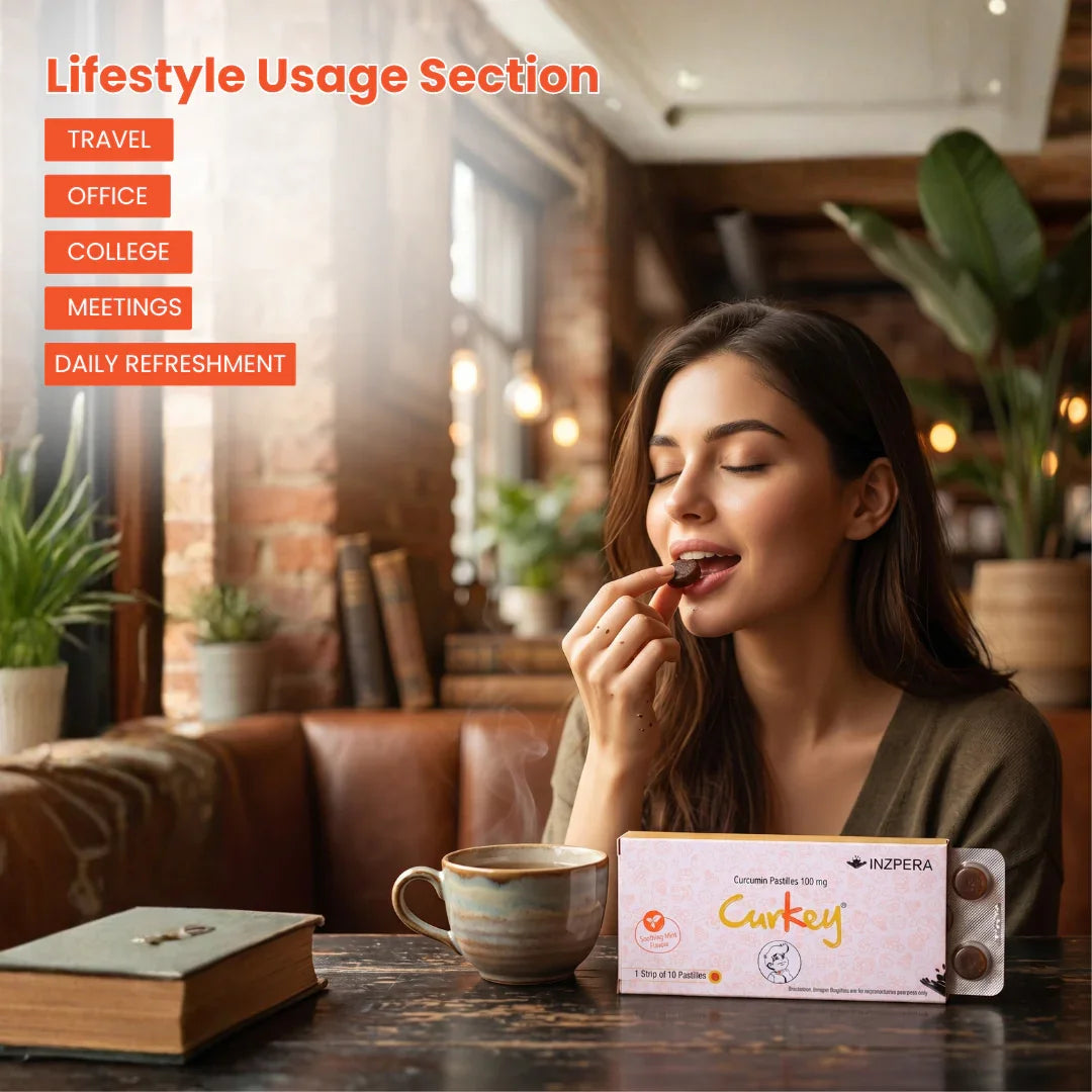 Curkey Curcumin Pastilles