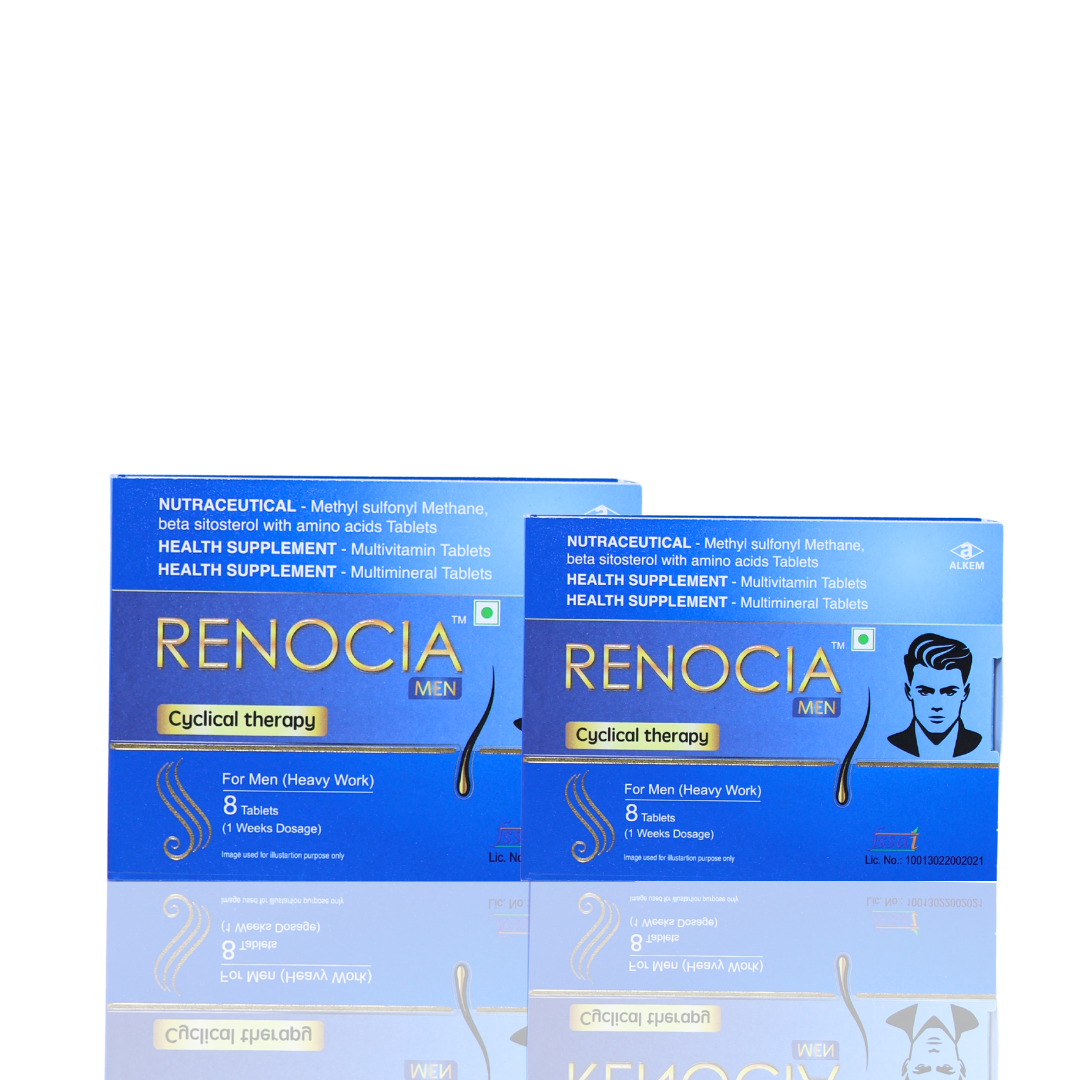 Renocia Men's Hair Cyclical Therapy Nutraceutical Tablet