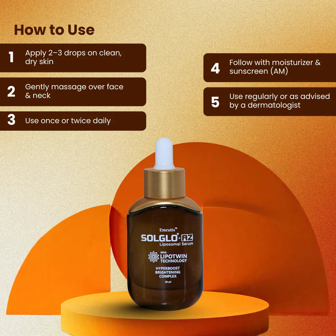 Solglo-AZ Depigmenting Liposomal Serum