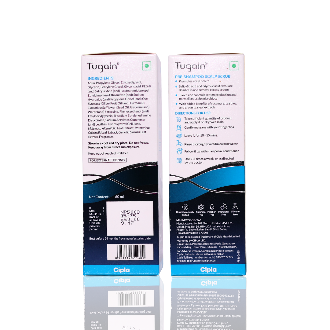 Tugain Pre-Shampoo Scalp Scrub