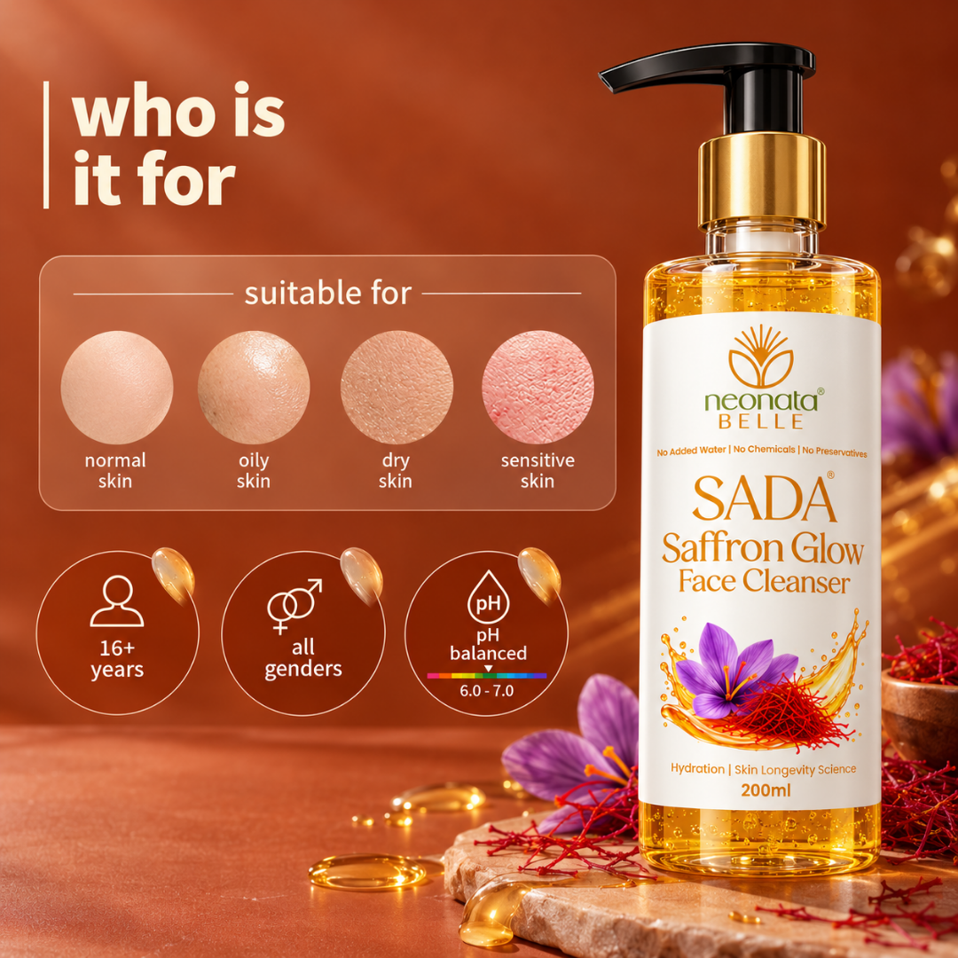 Neonata Belle Sada Saffron Glow Face Cleanser