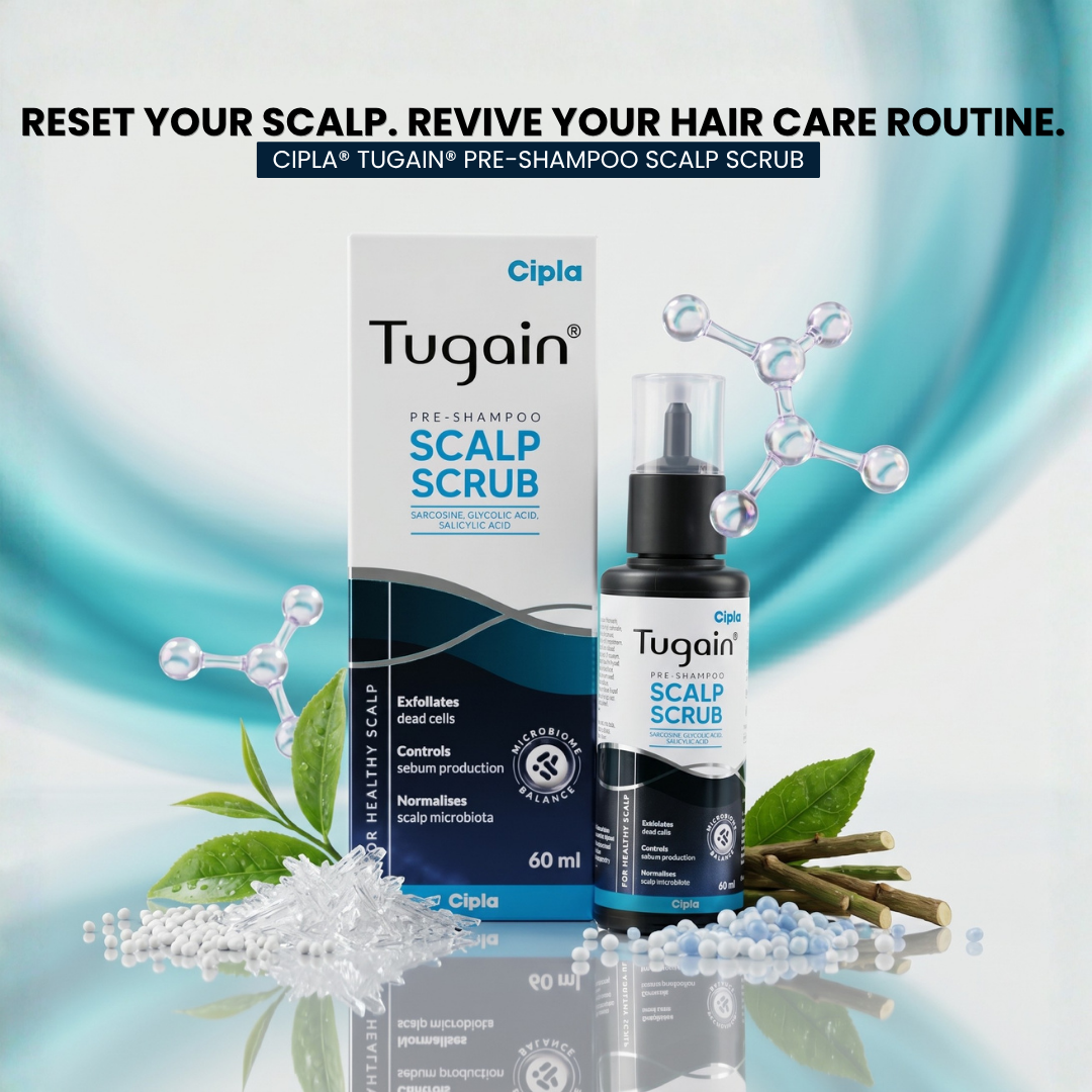 Tugain Pre-Shampoo Scalp Scrub