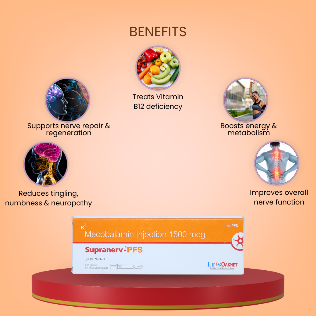 Supranerv 1500 MCG Injection