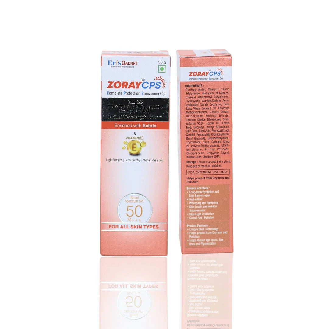 Zoray CPS Complete Protection Sunscreen Gel SPF 50 PA+++