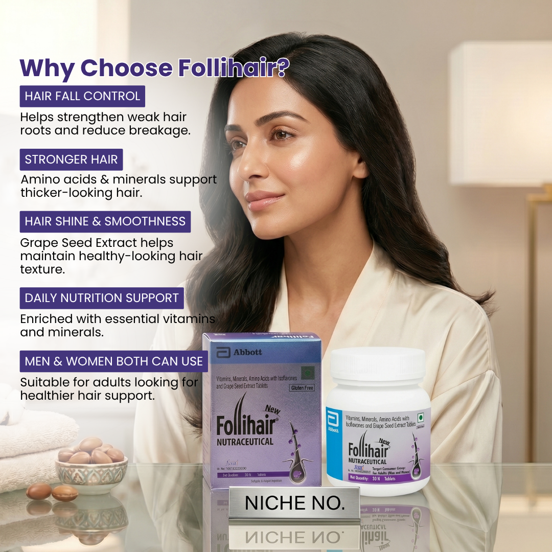 New Follihair Tablet (Bottle)