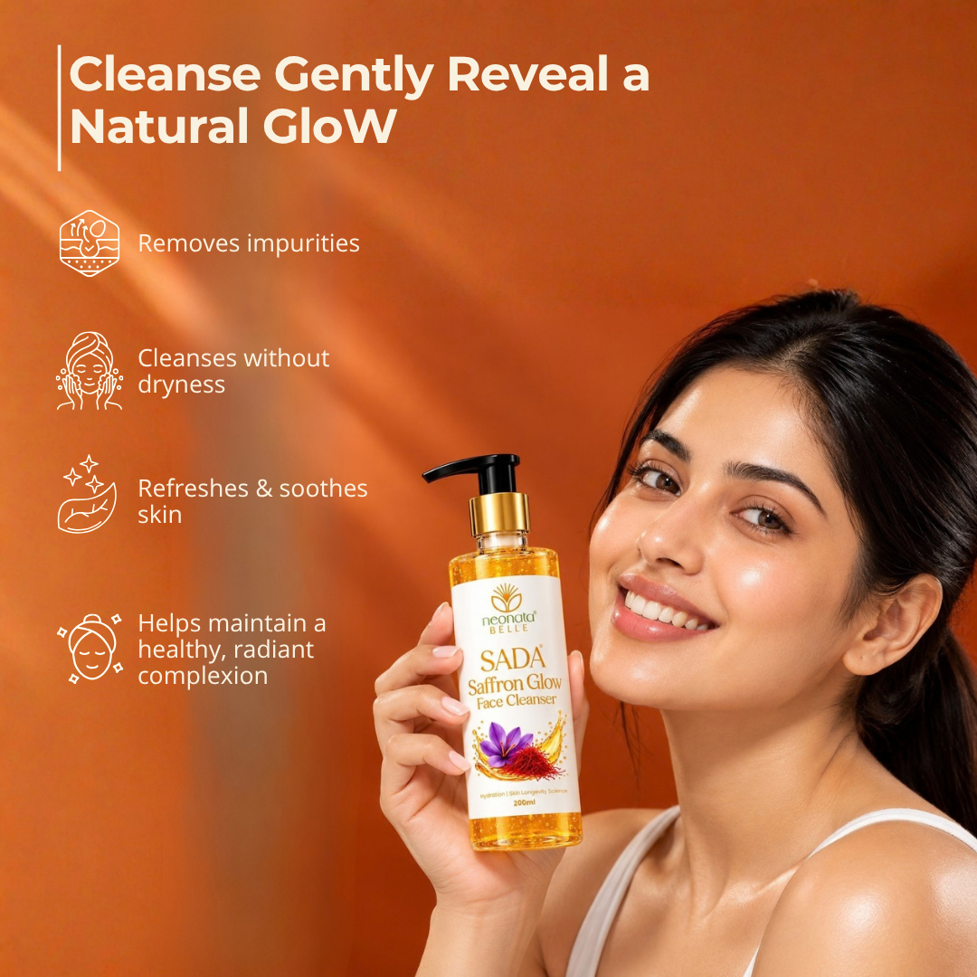Neonata Belle Sada Saffron Glow Face Cleanser