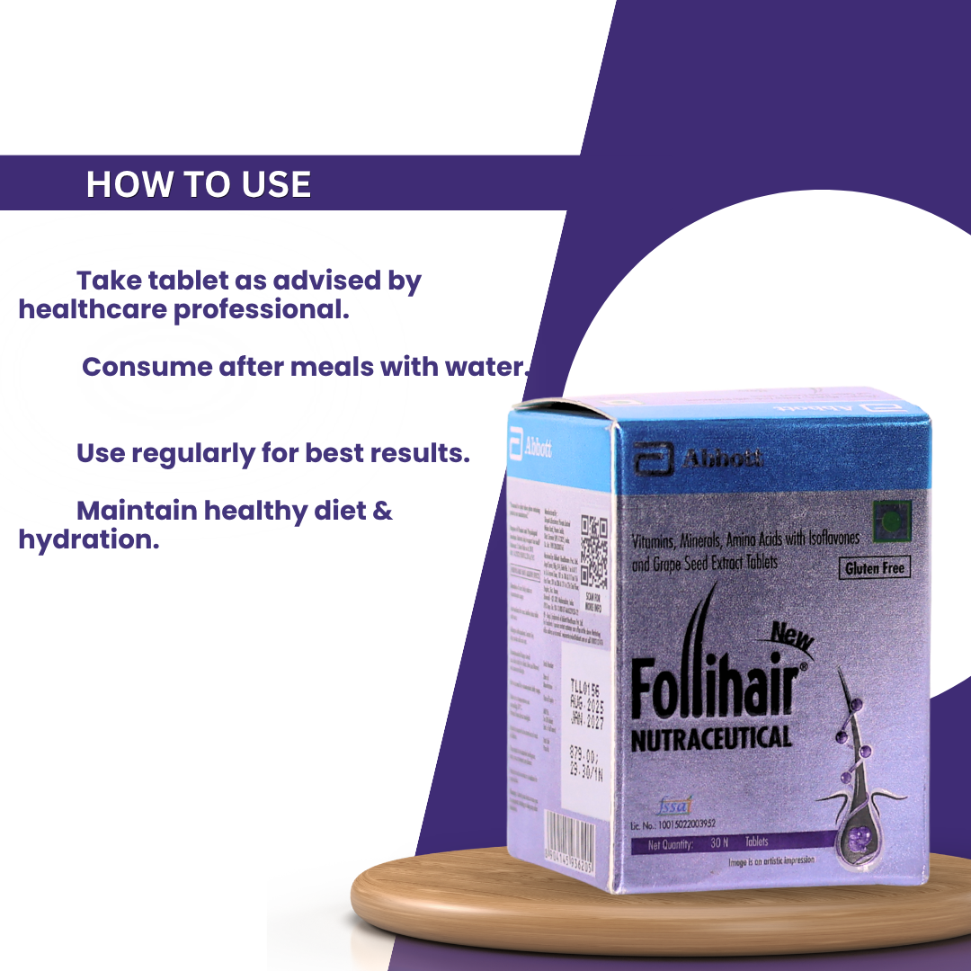 New Follihair Tablet (Bottle)