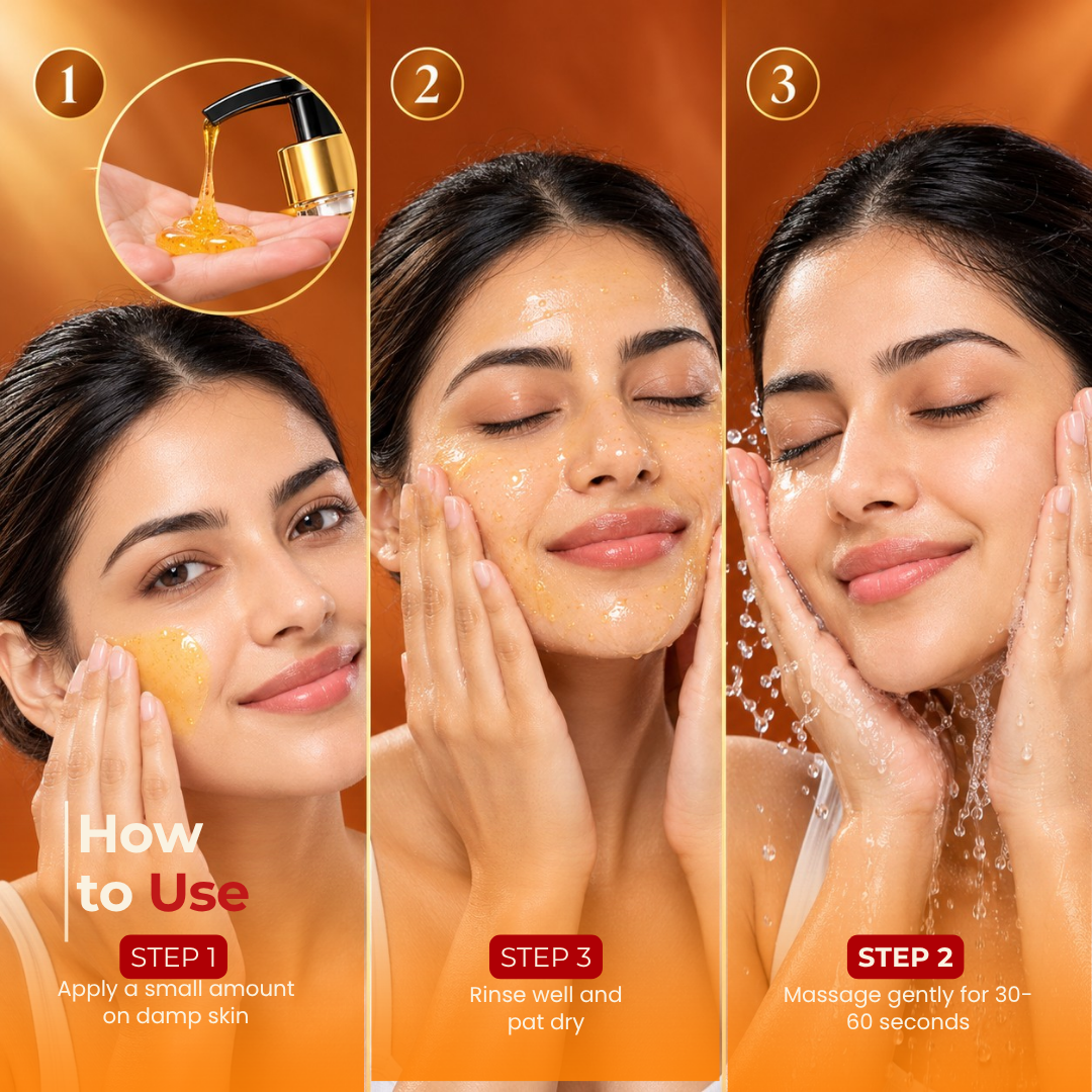 Neonata Belle Sada Saffron Glow Face Cleanser