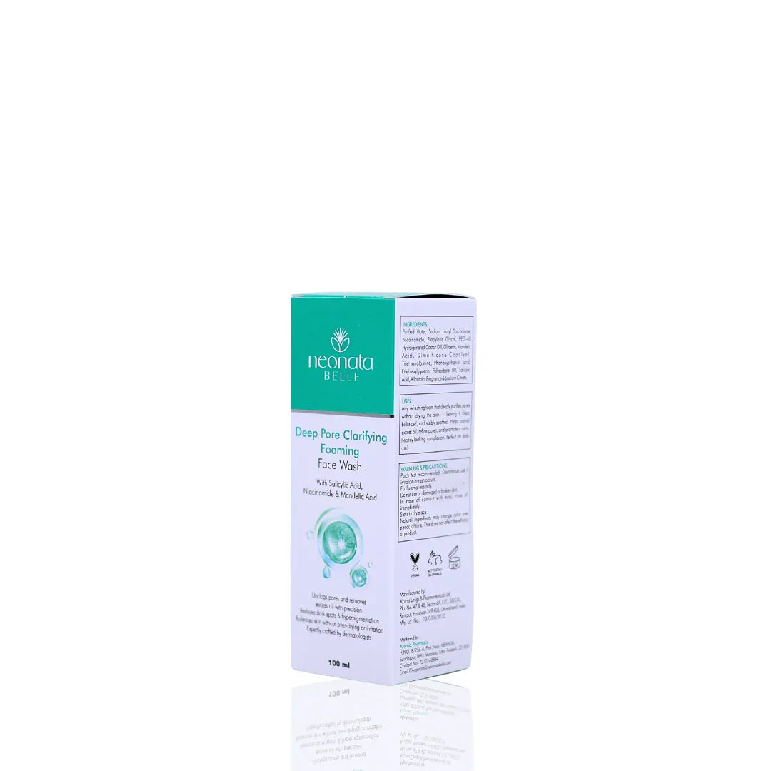 Neonata Belle Deep Pore Clarifying Foaming Face Wash